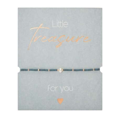 Armband - "Little Treasure" - petrol