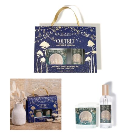 Duftkerze 180g & Raumspray 100ml Am Tannenbaum