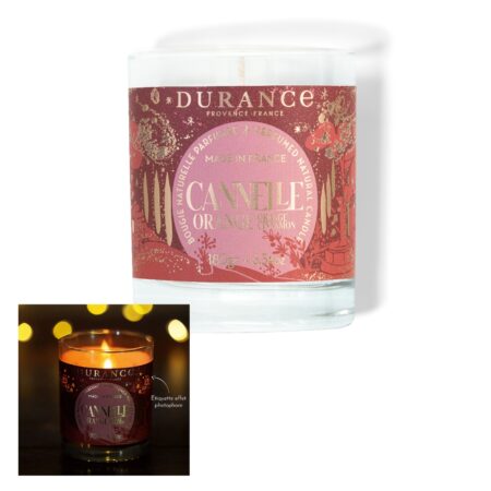 Duftkerze 180g Zimt-Orange
