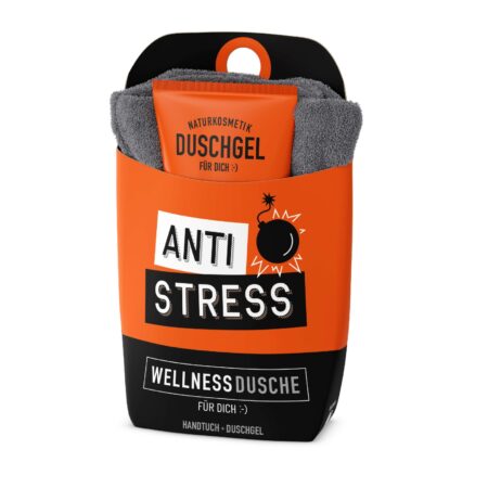 Geschenkset Wellnessdusche Manntastisch "Antistress"