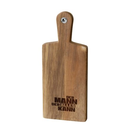 Holzbrett 34x14x1,5cm Manntastisch