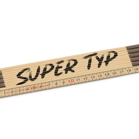 Zollstock Manntastisch "Supertyp"