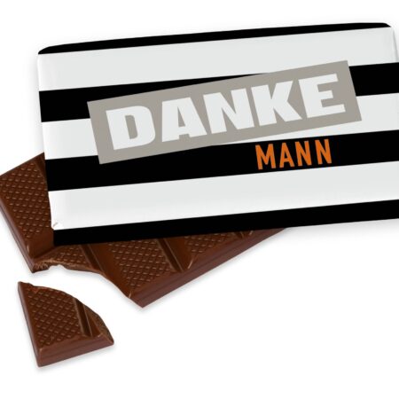 Schokolade 40g Manntastisch "Danke Mann"