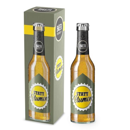 Bier 0.33l Manntastisch "Statt Blumen"