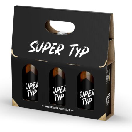 Männerkoffer Bier Manntastisch "Supertyp"