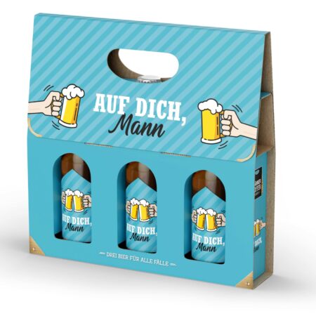 Männerkoffer Manntastisch "Auf dich"