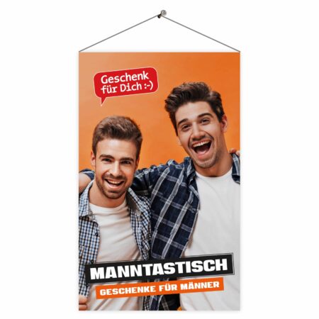 Banner 50x80 Manntastisch