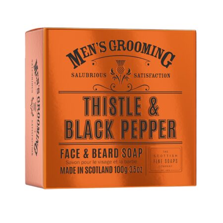 Gesichts- & Bartseife 100g Thistle & Black Pepper