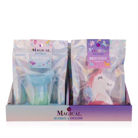 Badefizzer MAGICAL UNICORN & MERMAID in Geschenkbeutel