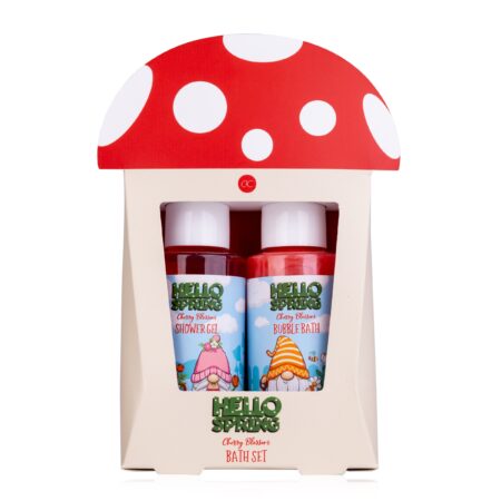 Badeset HELLO SPRING in Geschenkbox