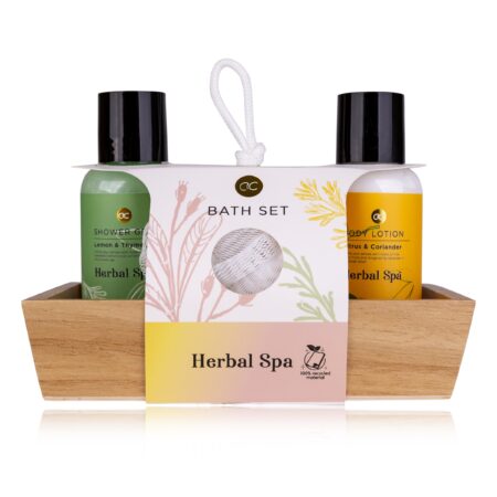 Badeset HERBAL SPA in Holzbox