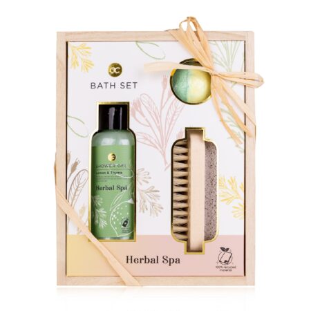 Badeset HERBAL SPA in Holzbox