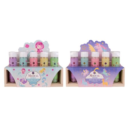 Badeset MAGICAL UNICORN & MERMAID in Holzbox