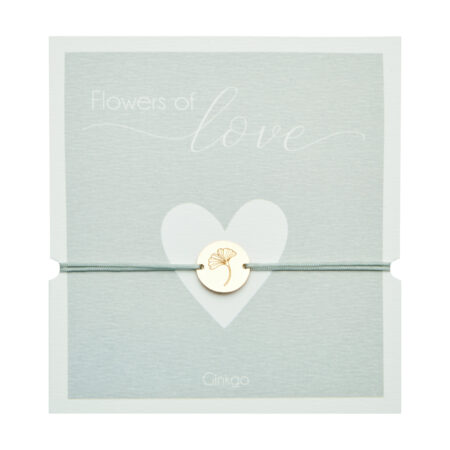 Armband - "Flowers of love" - rosévergoldet - Monstera
