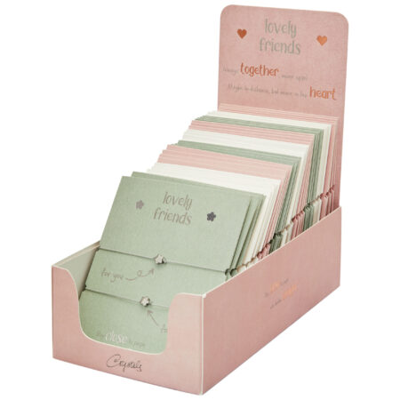 Display Armbänder "lovely friends"