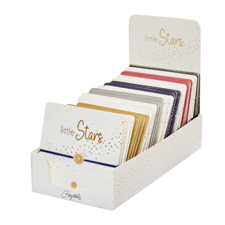 Display Gummi-Armbänder "Little Stars"
