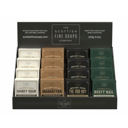 Seife 100g in Box im Display Whisky Cocktail
