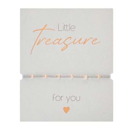 Armband - "Little Treasure" - grau