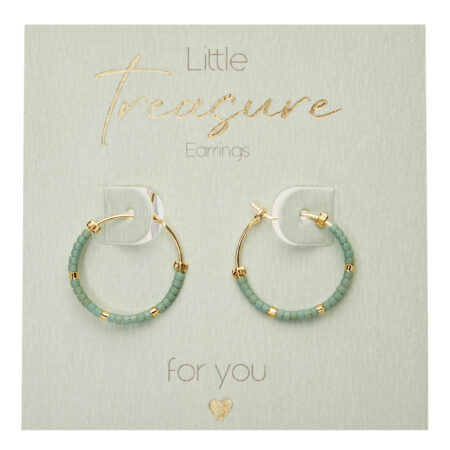 Ohrringe - "Little Treasure" - mint