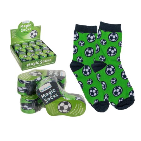 Magische Kindersocken Fussball, 1 Paar, Gr. 22-36