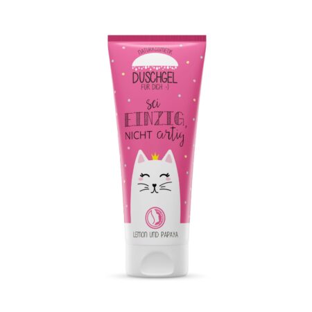 Duschgel 200ml Zoofreunde "Sei einzig, nicht artig" (Katze)