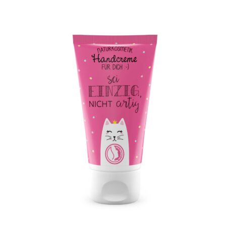 Handcreme 30ml Zoofreunde "Sei einzig, nicht artig" (Katze)