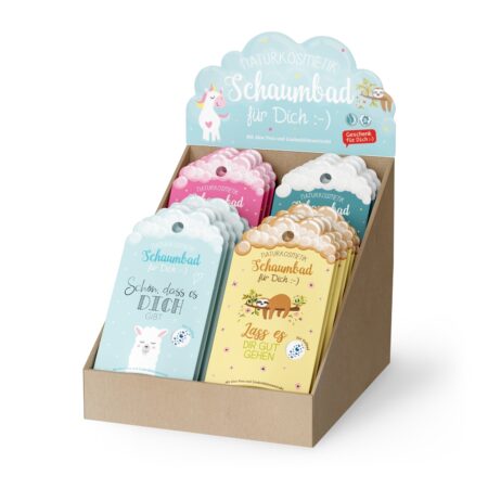 Schaumbad 40ml Zoofreunde im Display MIX