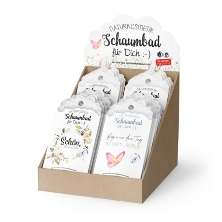Schaumbad 40ml Lovely Greetings im Display MIX
