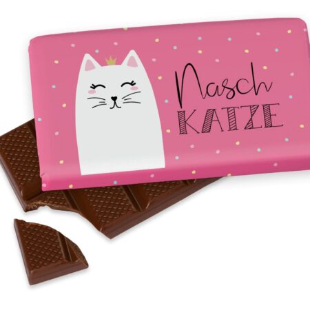 Schokolade 40g Zoofreunde "Naschkatze"