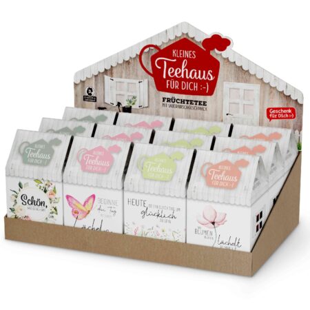 Teehaus Lovely Greetings im Display MIX
