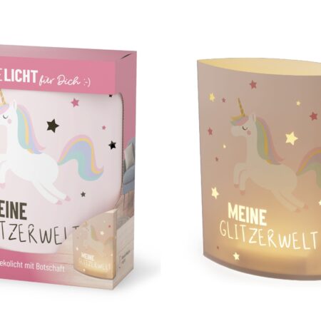 Poesielicht Kleine Lieblinge "Meine Glitzerwelt"