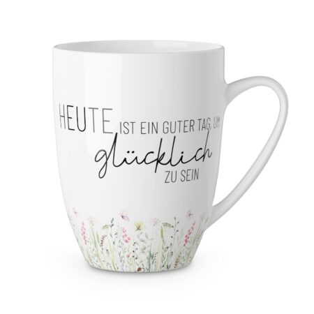 Becher 250ml Lovely Greetings "Heute ist ein guter Tag, um glücklich zu sein"