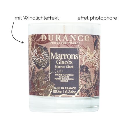 Duftkerze 180g Geeiste Maronen