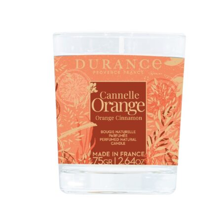 Natürliche Duftkerze 75g Zimt-Orange