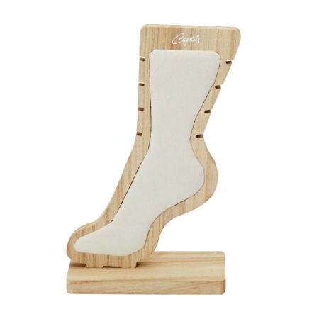 Holzfuss (leer) für Fusskettchen