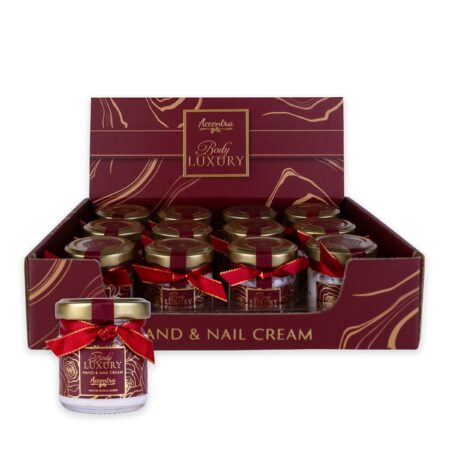 Hand- & Nagelcreme BODY LUXURY in Glas, 30ml