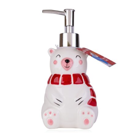Handseife POLAR BEAR in Pumpspender aus Keramik, 350ml