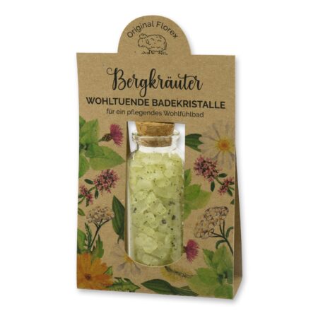 Badesalz GROB 40g Bergkräuter "Wohlfühlzeit"