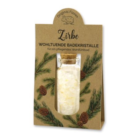 Badesalz GROB 40g Zirbe "Wohlfühlzeit"