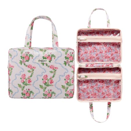Reise-Necessaire zum Aufklappen (L 24 x H 18.5 x T 8.5 cm)