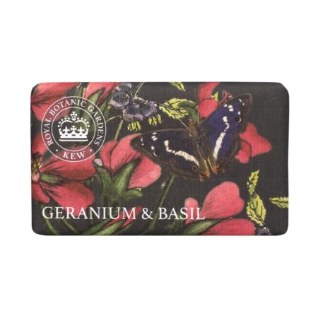 Seife 240g Geranium and Basil