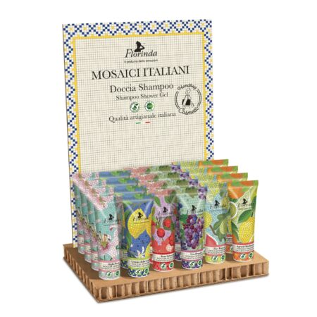 Haar- & Körpershampoo 30ml im Display MOSAICO Mix