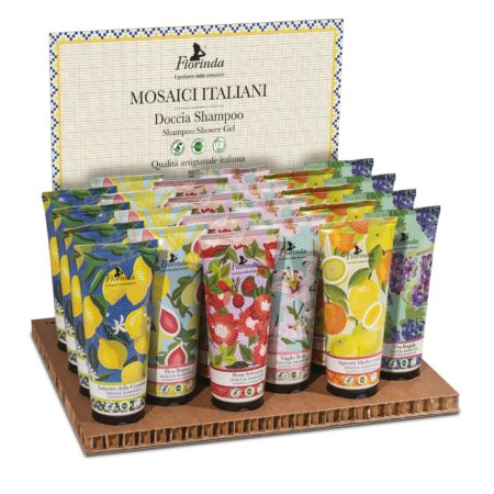 Haar- & Körpershampoo 200ml im Display MOSAICO Mix