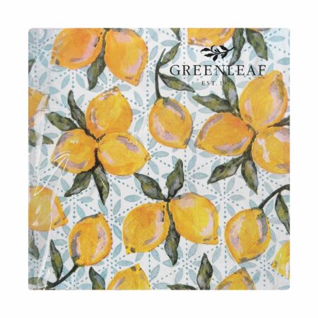 Serviette 33x33cm Citron Sol