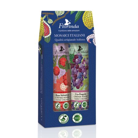 Handcreme 2 x 30ml MOSAICO Wildrose + Erdbeertraube