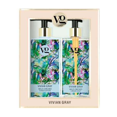 Geschenkset Flüssigseife & Handlotion 2x350ml Wild Orchid Sensational