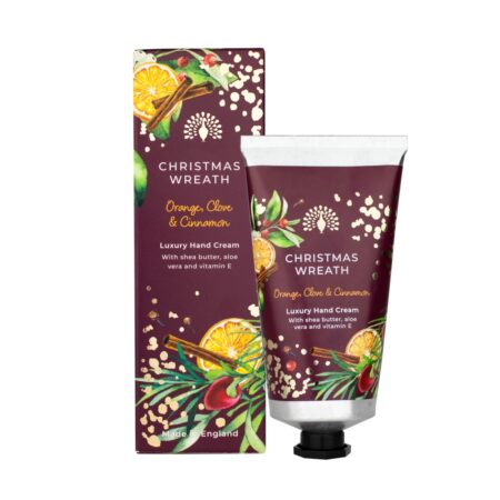 Handcreme 75ml Christmas Wreath (Cinnamon & Orange)