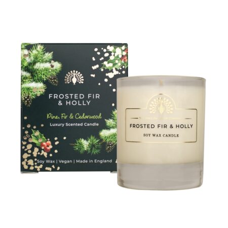 Duftkerze 170ml Frosted Fir & Holly (Fir Tree)