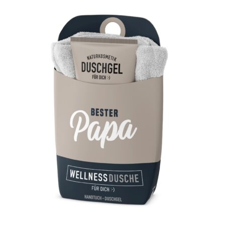 Geschenkset Wellnessdusche Für Papa"Bester Papa"