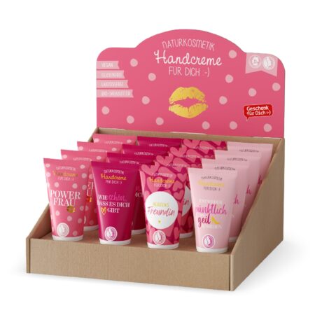 Handcreme 30ml Auf uns Mädels im Display MIX